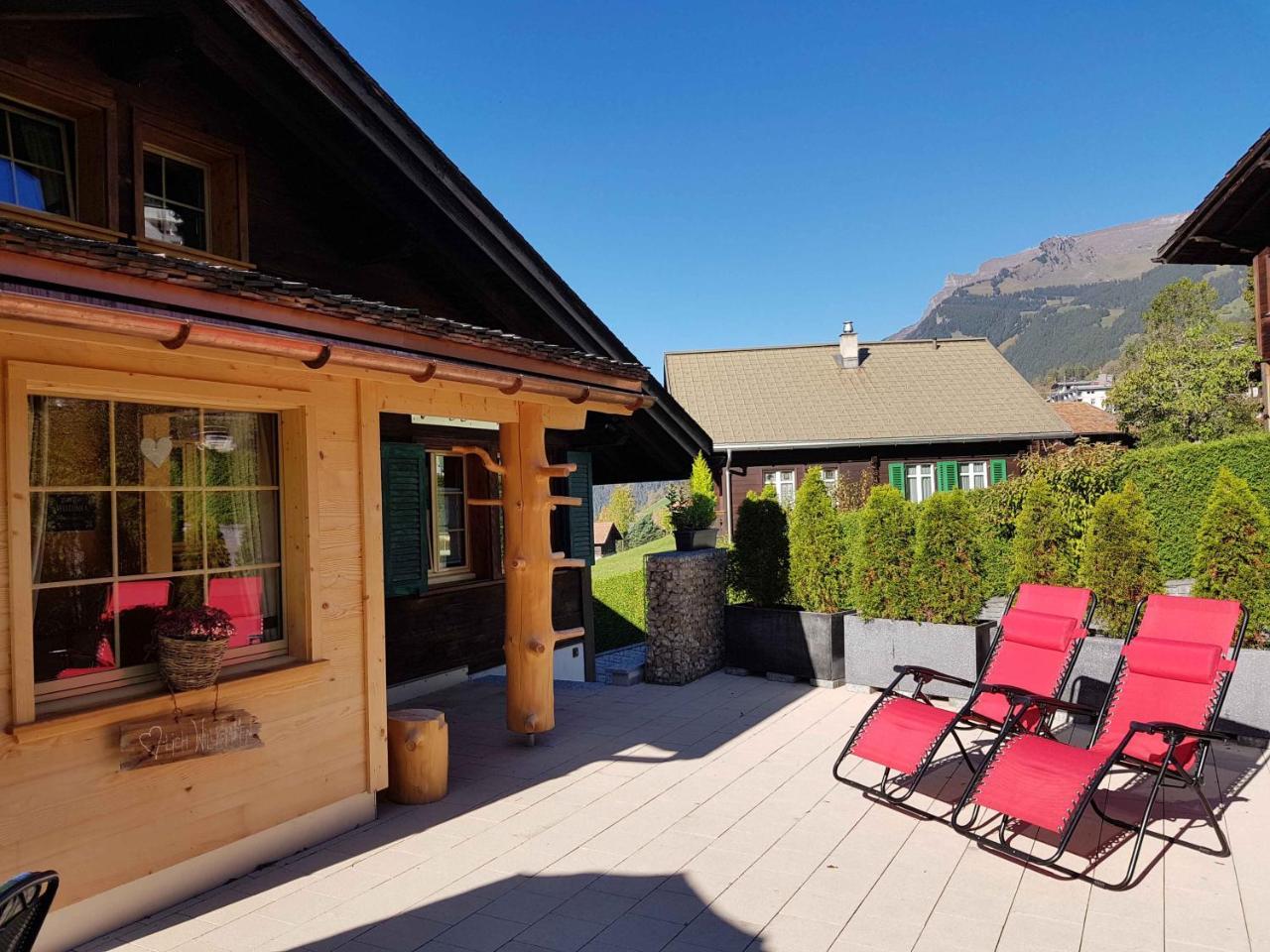 Ferienwohnung Guggerzyt Grindelwald Exterior foto